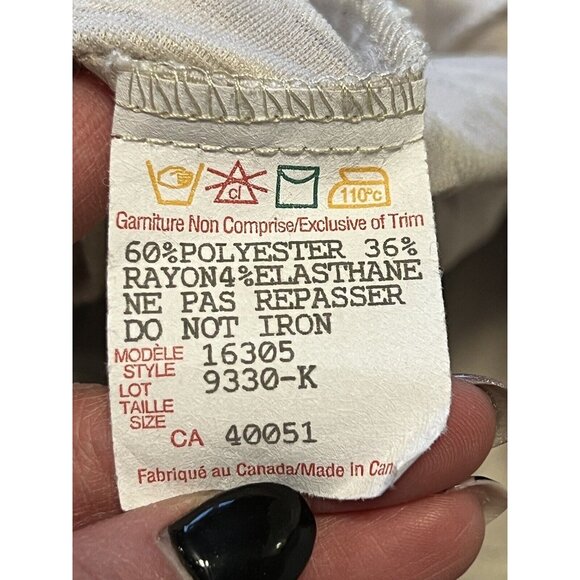 Frank Lyman Cardigan Size 12 Textured Classic City Designer Modern Professional - Picture 9 of 9